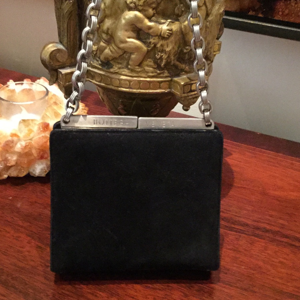 Small Bottega Suede Bag authentic!